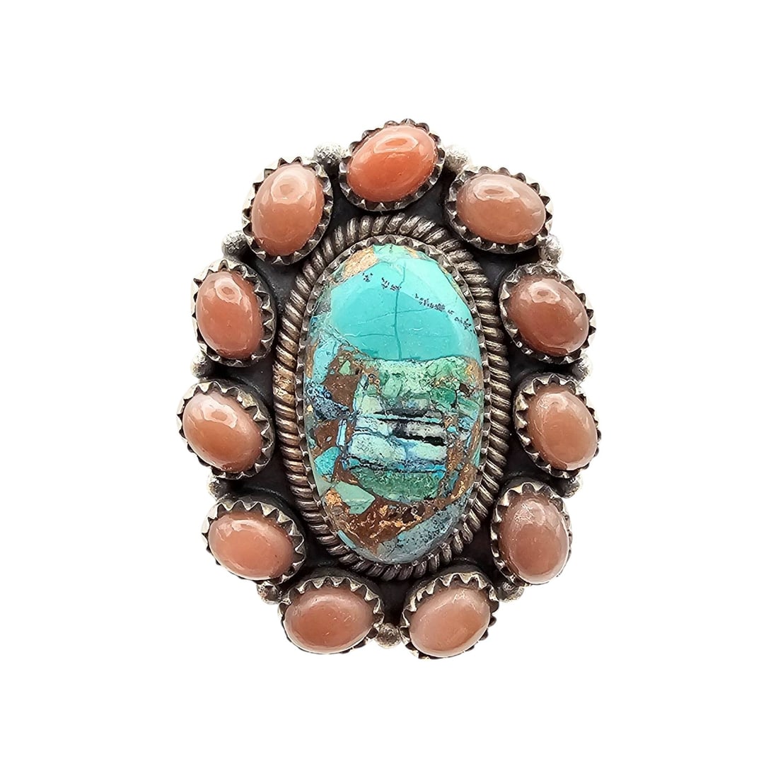 Hada Collection Sterling Multi-Stone Adjustable Ring (1 of 4)