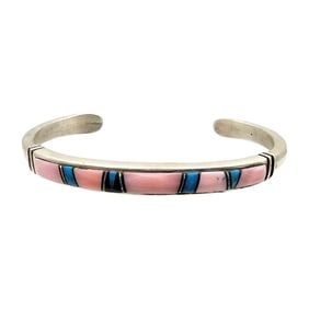 Rick Tolino Navajo Sterling Multi-Stone Bracelet