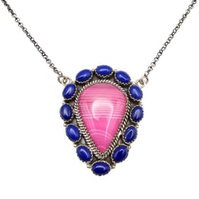 Hada Collection Sterling Multi-Stone Necklace