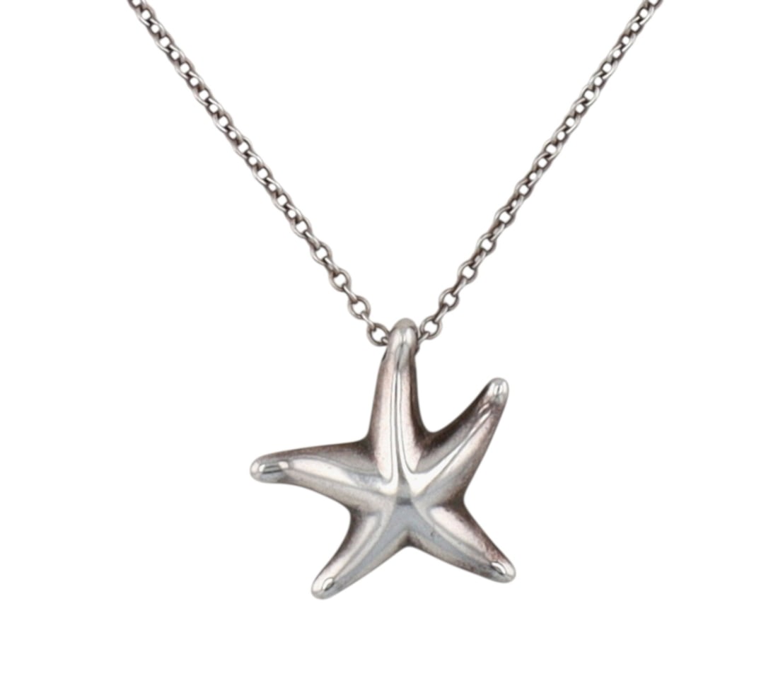 Tiffany & Co. Elsa Peretti Sterling Starfish Necklace (1 of 5)
