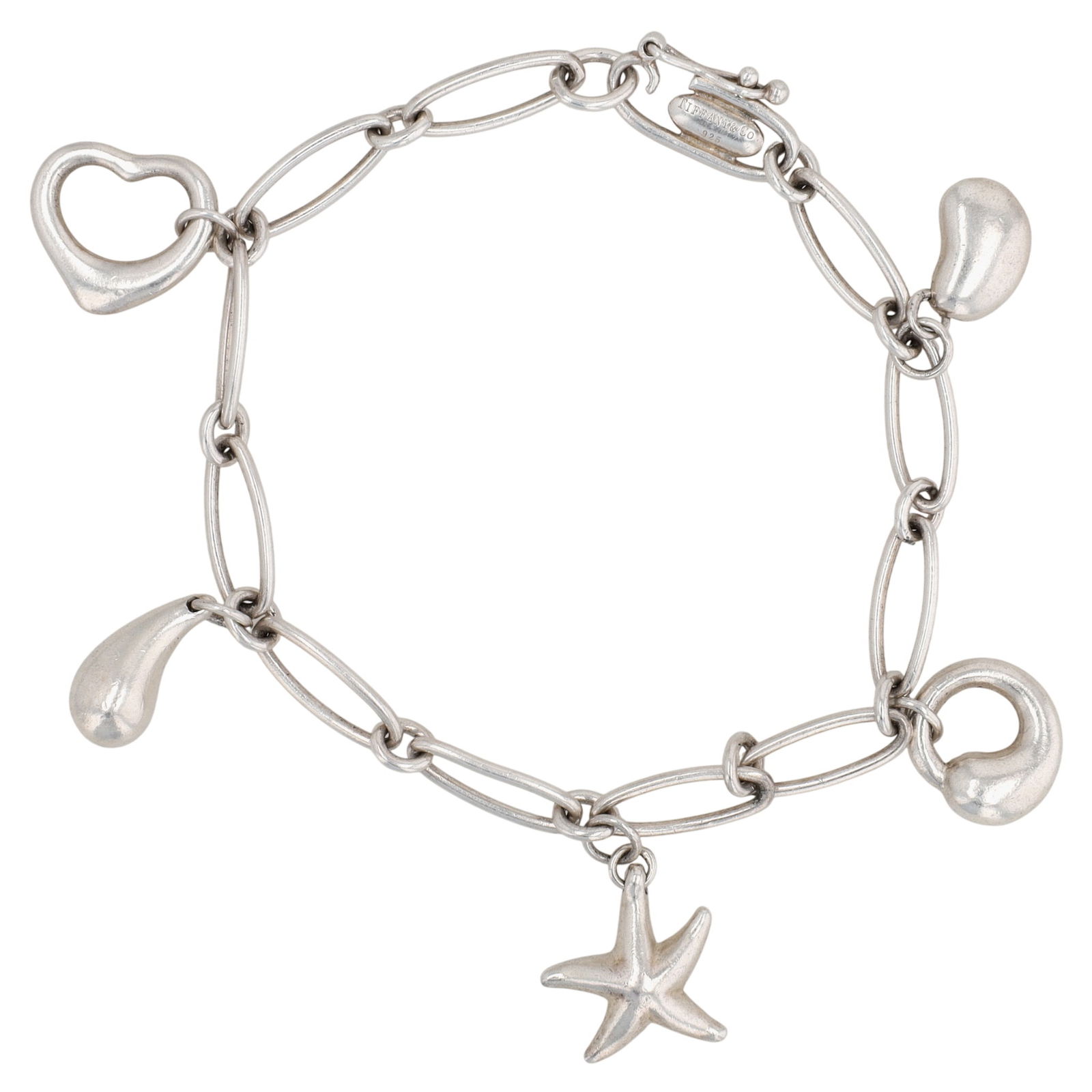 Tiffany & Co. Elsa Peretti Sterling Charm Bracelet (1 of 7)