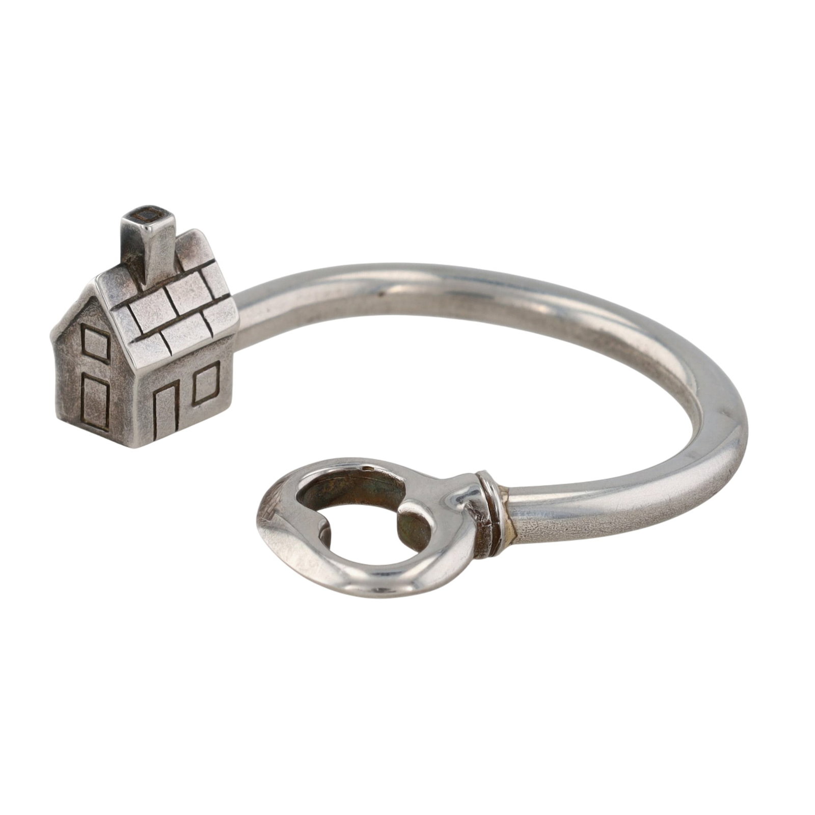 Tiffany & Co. Sterling House Home Key Ring: Tiffany & Co. Sterling House Home Key Ring | 11.7g