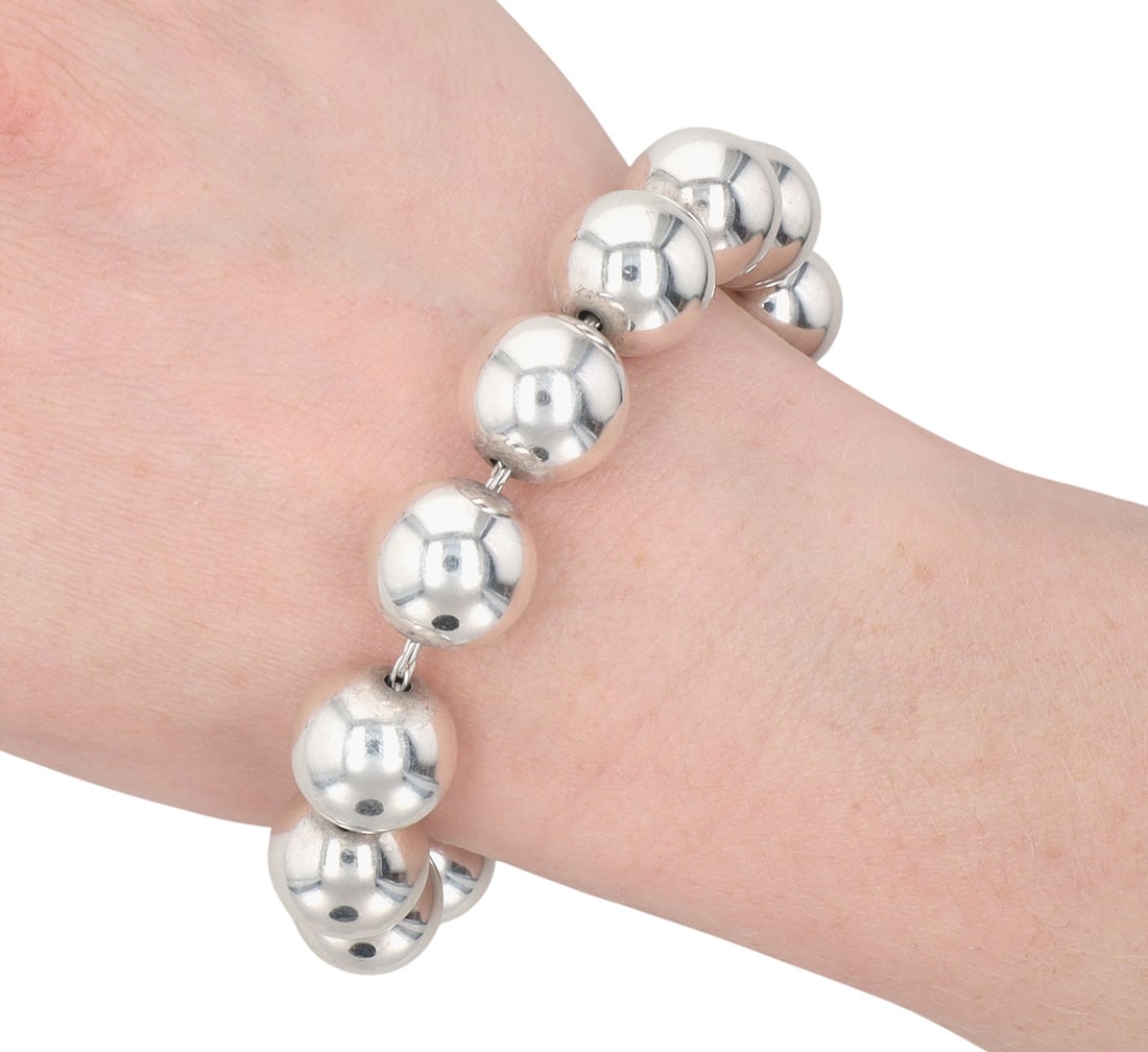 Tiffany & Co. Sterling HardWear Ball Bracelet, 14mm (1 of 7)