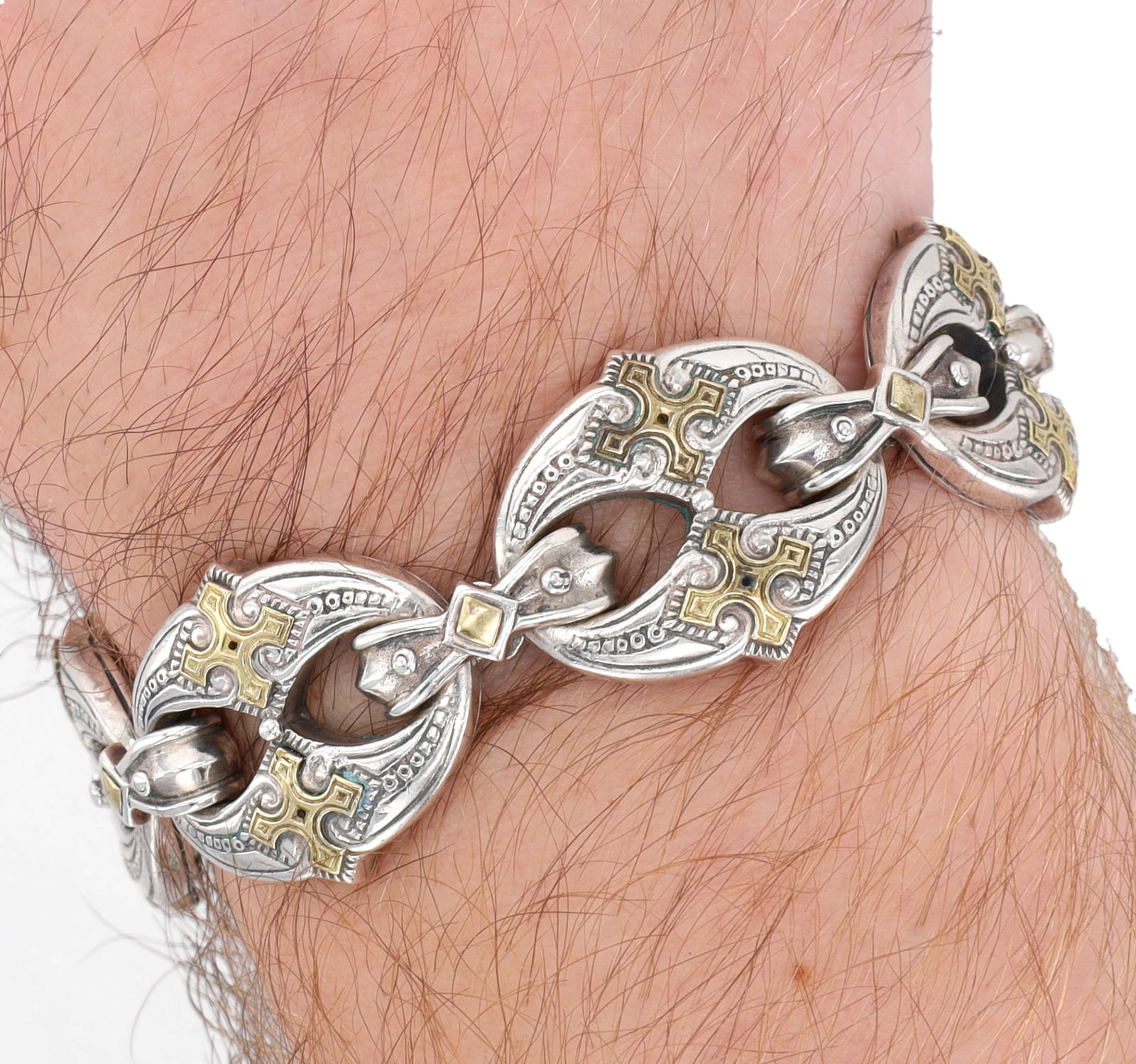 Konstantino Sterling Silver Circlet Link Bracelet (1 of 7)