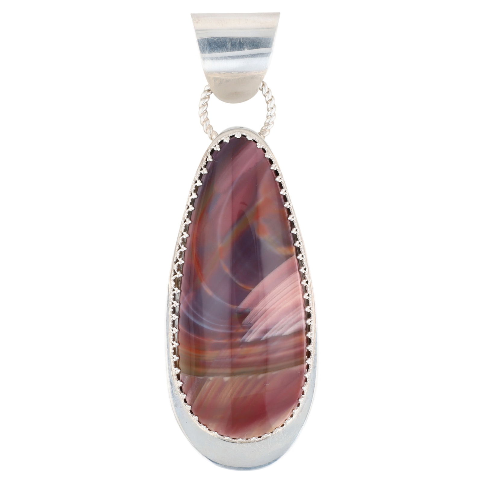 Huge Nicky Butler Sterling Agate Statement Pendant (1 of 4)