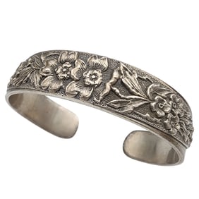 Kirk Stieff Vintage Sterling Cuff Bracelet
