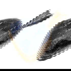 Sterling Sodalite Pendant: Sterling Sodalite Pendant - 17g