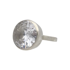 Silpada Sterling Cubic Zirconia Ring Sz 9