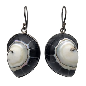 Sterling Shell Earrings