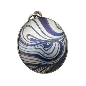 Lundberg Studios Sterling Artisan Pendant