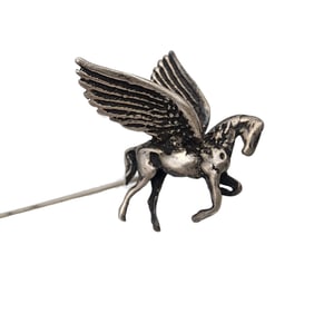 Vintage Sterling Pegasus Stick Pin