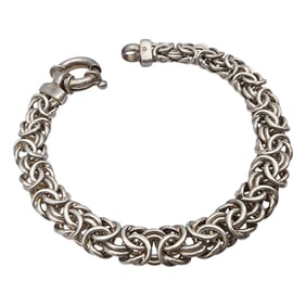 Italy Sterling Byzantine Bracelet