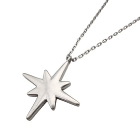 Sterling Star Cable Chain Necklace