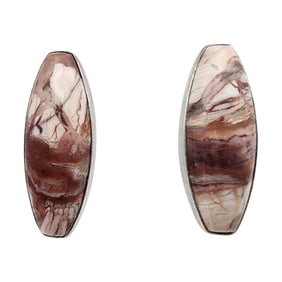 Sterling Jasper Earrings