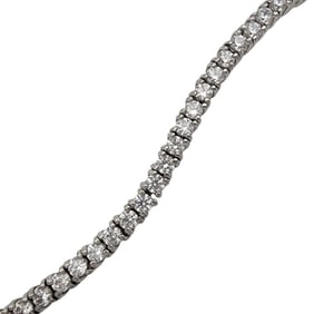 Sterling Rhinestone Tennis Bracelet