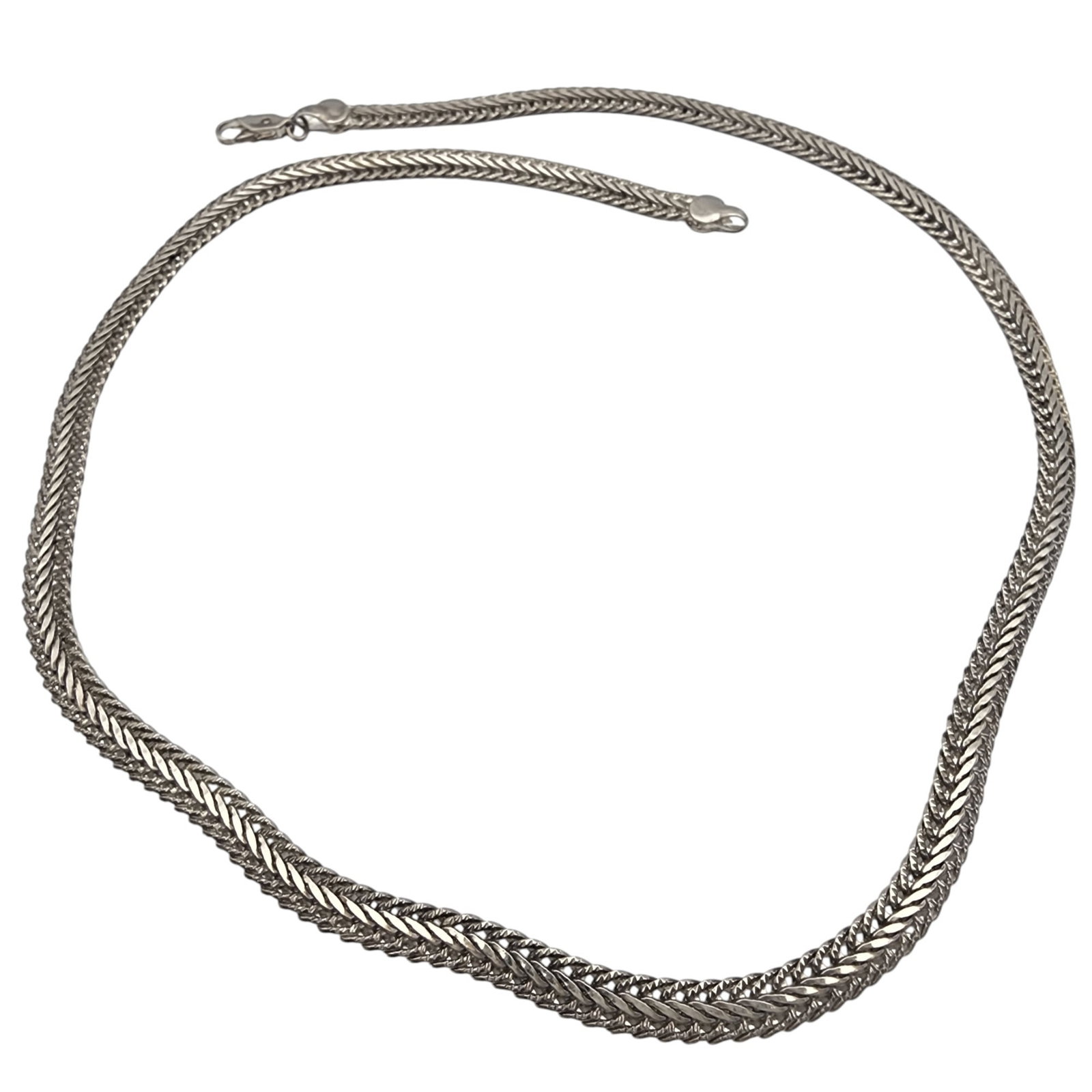 Sterling Wide Chain Necklace: Sterling Wide Chain Necklace - 22g