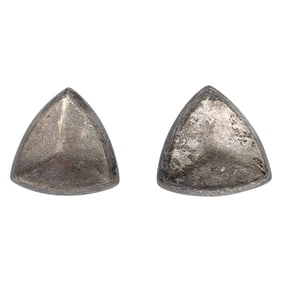 Bayanihan Sterling Triangle Earrings