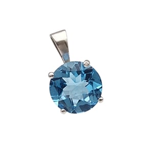 Sterling Topaz Pendant