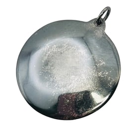 Kirk Sterling Round Medallion Pendant 2.5 G