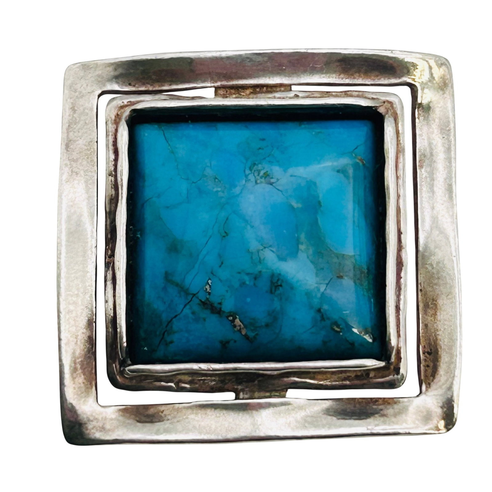 Silpada Turquoise Sterling Pendant 7.85 G: Silpada turquoise Sterling pendant 7.85 g