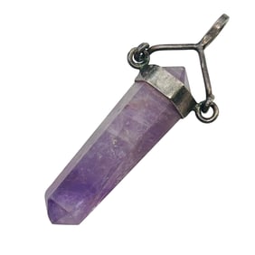 Amethyst Sterling Pendant 5.35 G