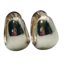 ZINA Sterling Hinge Hoop Earring 6.31 G