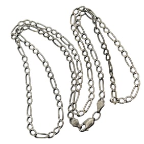 SILPADA Sterling Figaro 20 Inch Chain Necklace 5.18 G