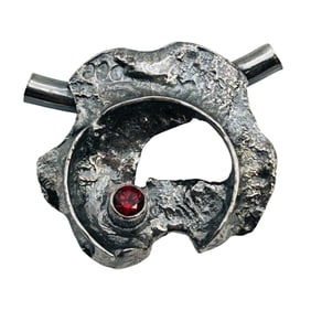 Artist Signed Sterling Pendant 4.43 G