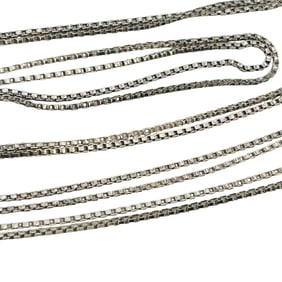 TOB Italy, Sterling Box Chain 26 Inch Necklace 2.38 G