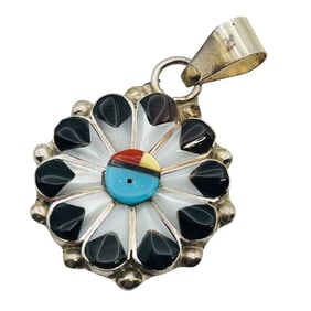 Andrew Dewa AD Zuni Sterling Pendant 4.8 G