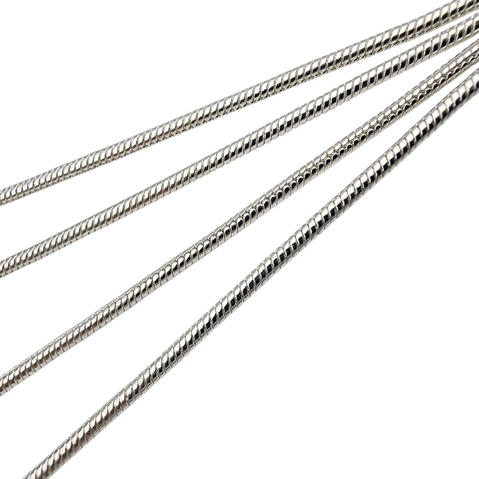 Sterling Silver Snake Chain Necklace (1 of 4)