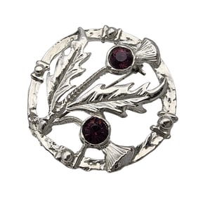 Scottish Thistle Brooch