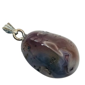 Agate Sterling Pendant, 7. 00 G