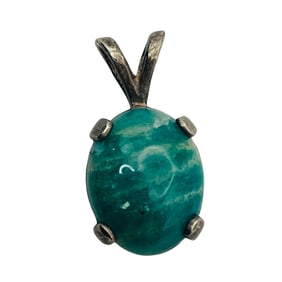 TURQUOISE Sterling Pendant, 0.95 G