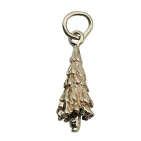 Sterling Christmas Tree Pendant, 1.70 G