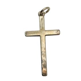 Sterling Cross Pendant, 2.75 G
