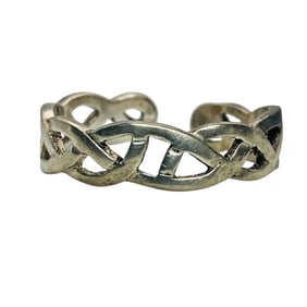 Sterling Adjustable Band Ring, 1.44 G