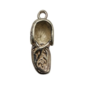 Sterling Shoe Pendant, 2.00 G