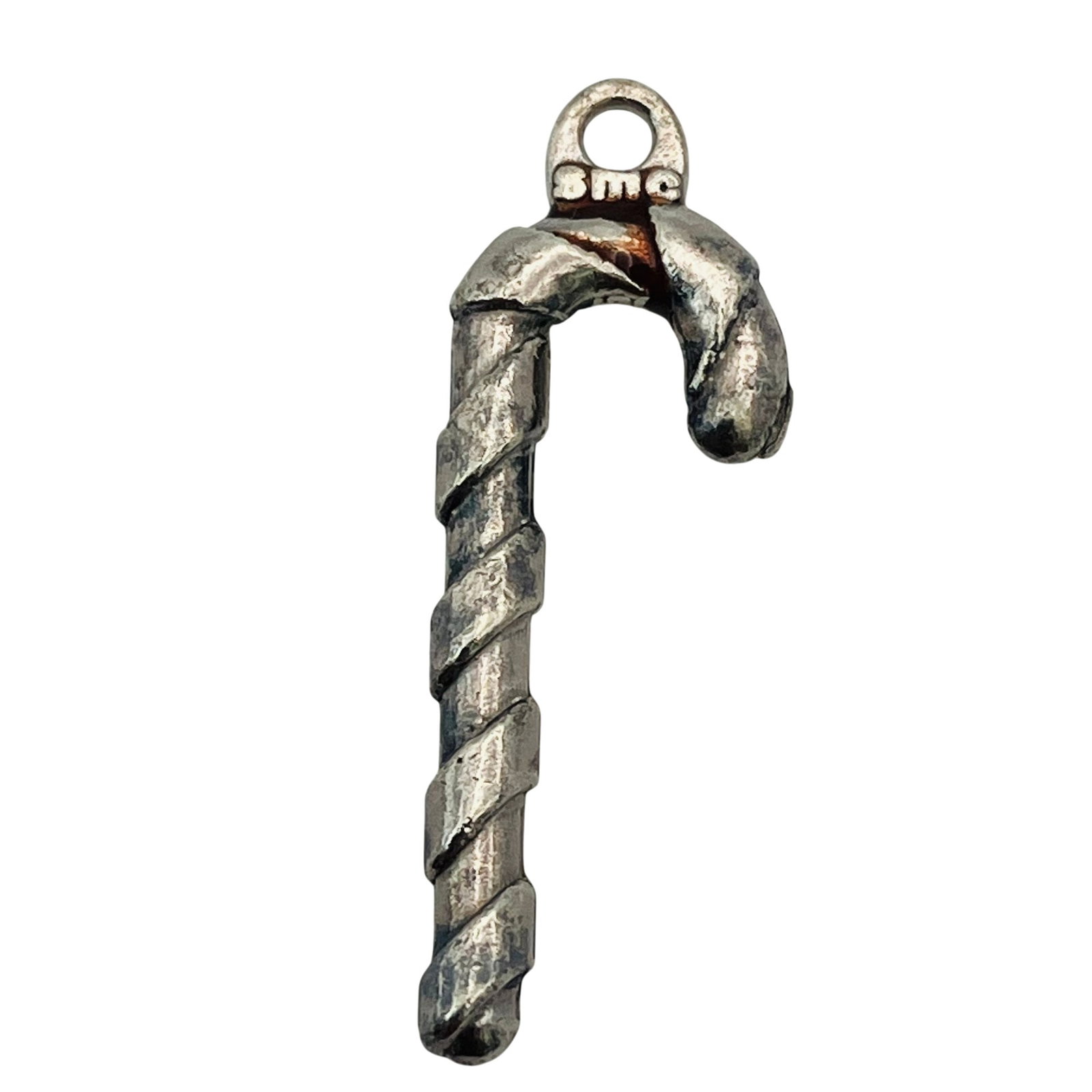 SMC, Sterling Candycane Pendant, 0.86 G: SMC Sterling candycane pendant 0.86 g