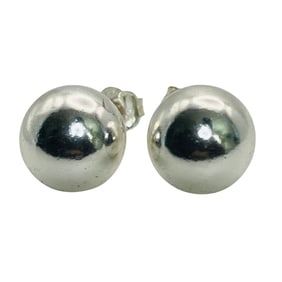 FAS, Sterling Ball Stud Earrings, 1.40 G