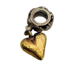 Sterling Heart Pendant, 1.08 G