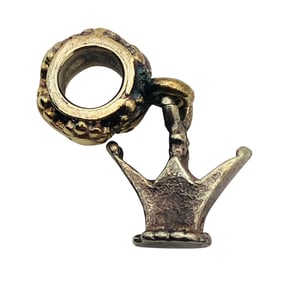 Sterling Crown Pendant, 0.85 G