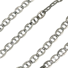 RL, Italy, Sterling Mariner Link Chain Bracelet, 1.45 G
