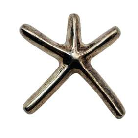 BELLA Sterling Starfish Pendant, 3.19 G