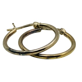 IBB, Sterling Hoop Earrings, 1.81 G