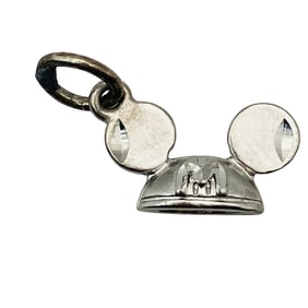 VD, DISNEY, Sterling Mickey Mouse Ears Pendant, 1.18 G