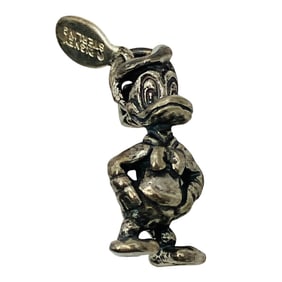 DISNEY Sterling Donald Duck Pendant, 2.09 G