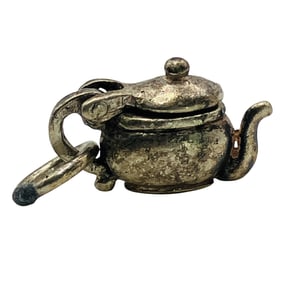 Sterling Teapot Pendant, 1.81 G