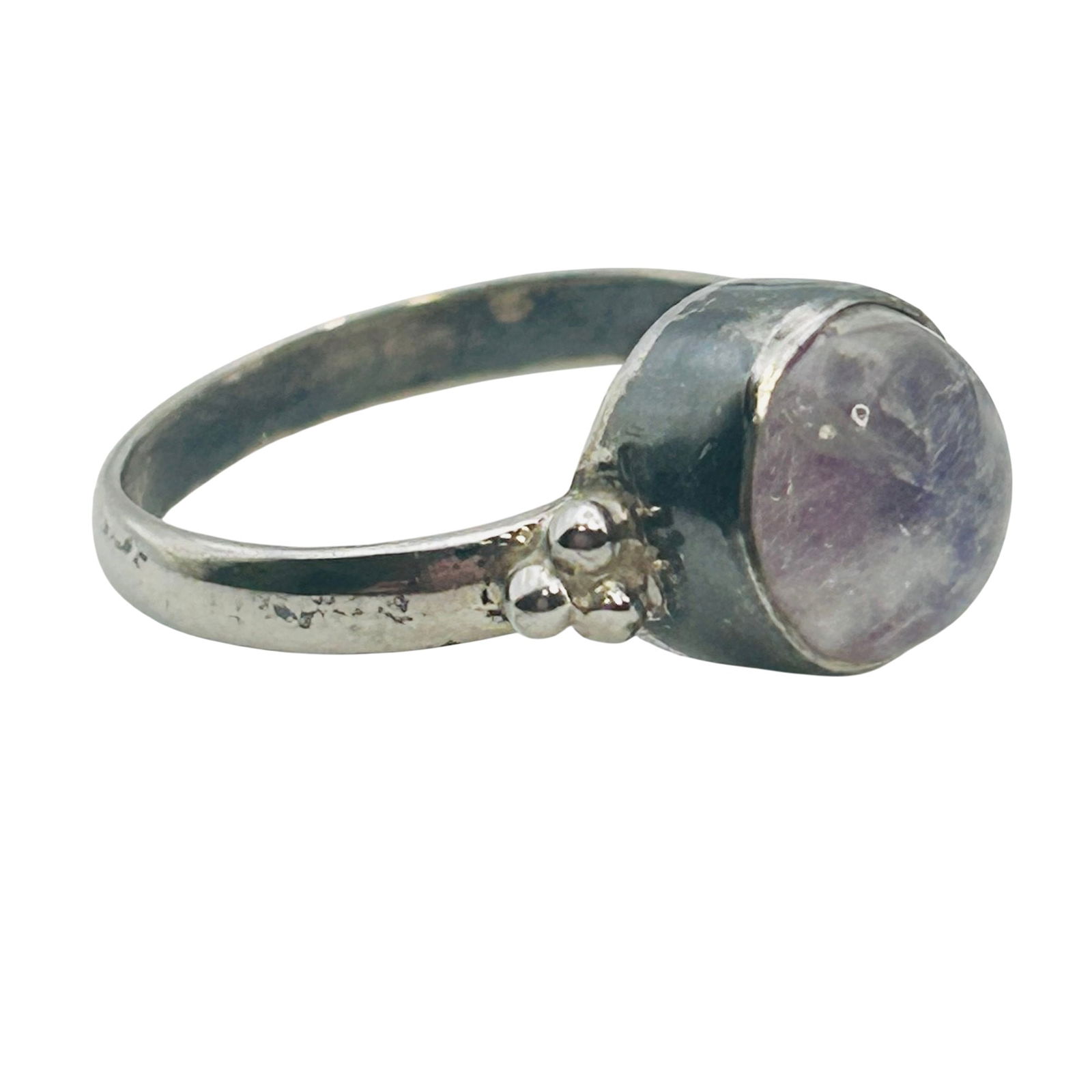 Sterling Purple Stone Ring Size 7, 3.09 G (1 of 6)