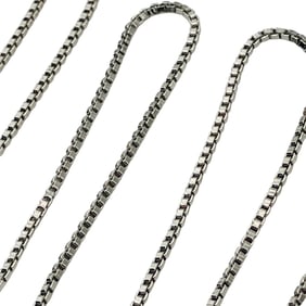 UTC, Italy Sterling Box Chain Necklace, 2.71 G